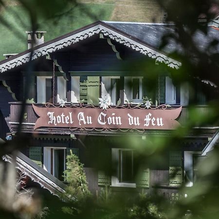 Hotel Au Coin Du Feu Megève Zewnętrze zdjęcie