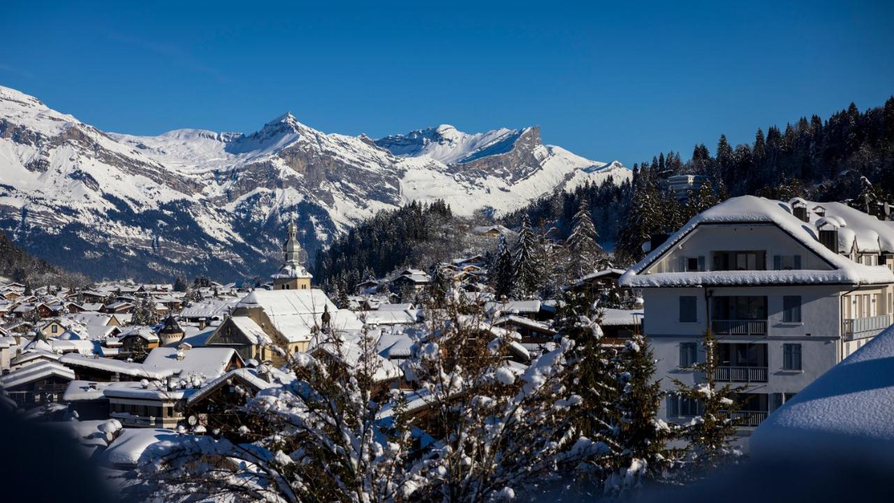 Hotel Au Coin Du Feu Megève Zewnętrze zdjęcie