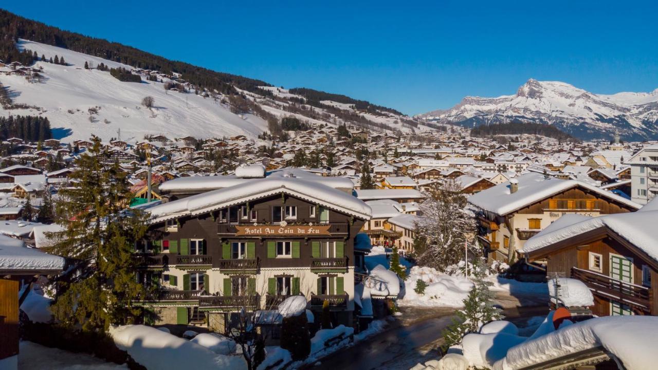 Hotel Au Coin Du Feu Megève Zewnętrze zdjęcie