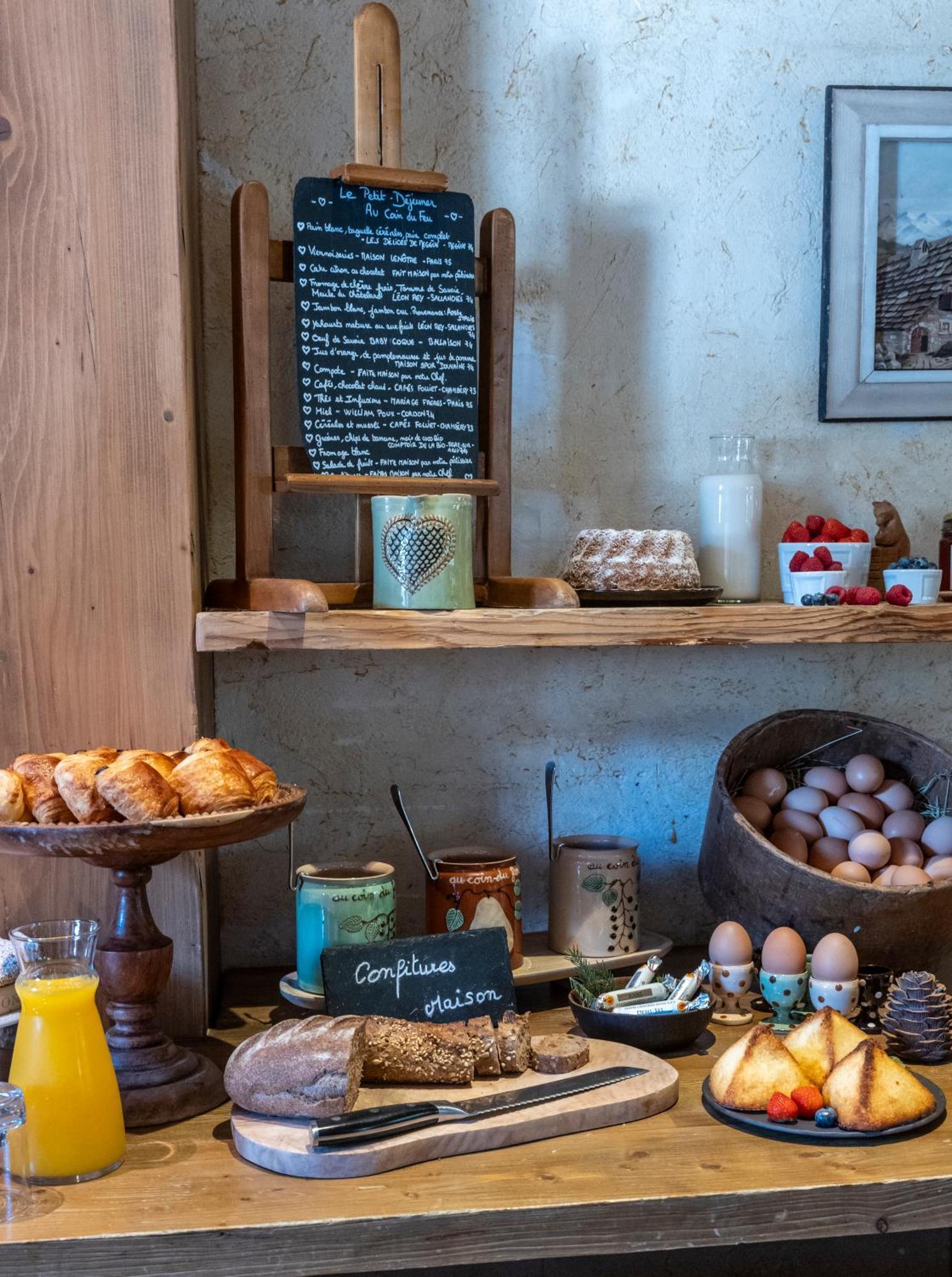 Hotel Au Coin Du Feu Megève Zewnętrze zdjęcie