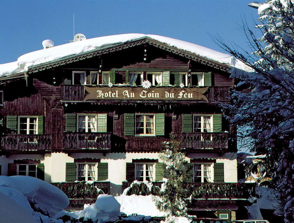 Hotel Au Coin Du Feu Megève Zewnętrze zdjęcie