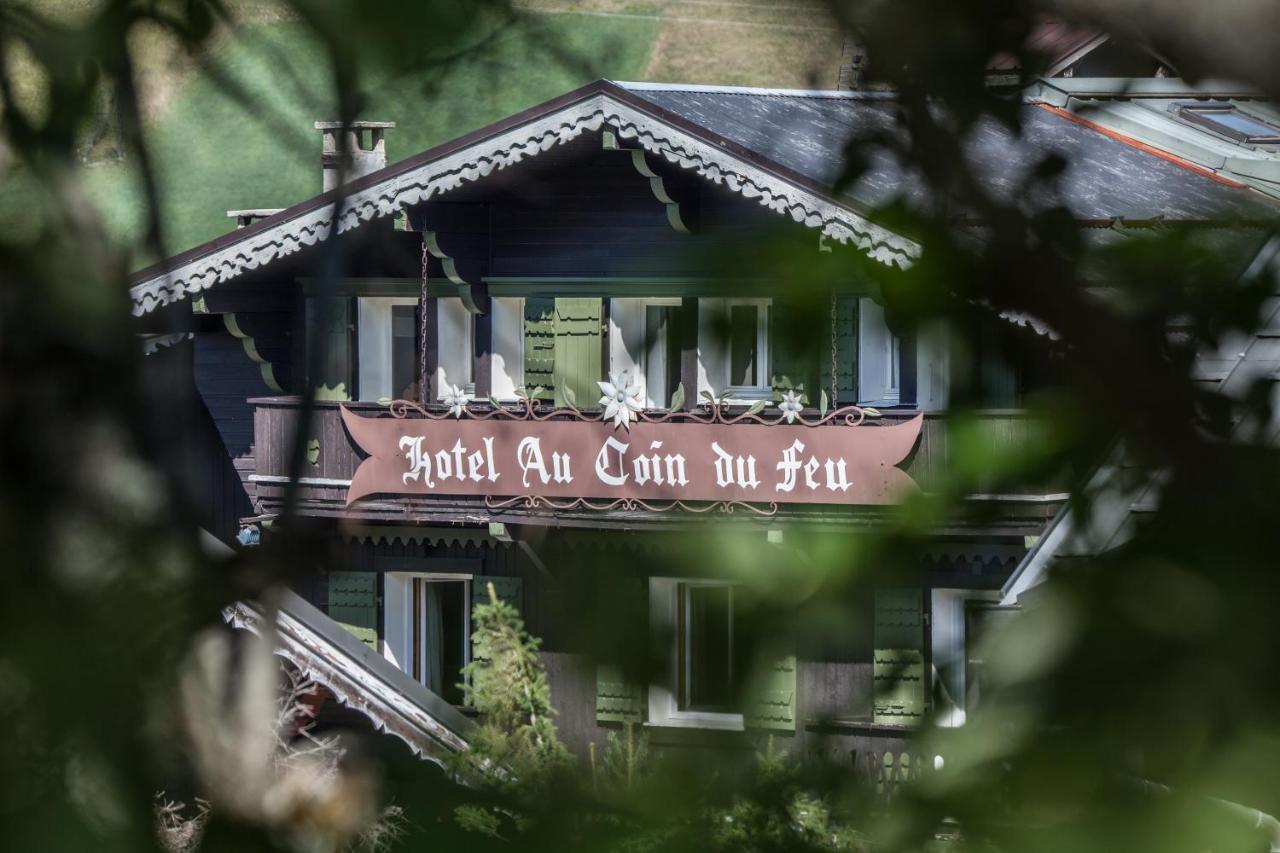 Hotel Au Coin Du Feu Megève Zewnętrze zdjęcie